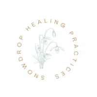 Snowdrop Healing Practices Company Logo by Bunty Bailey in Norwich England